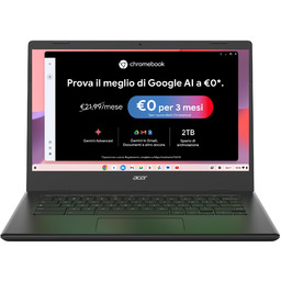 Acer Chromebook 314, RAM 4 GB DDR4, eMMC