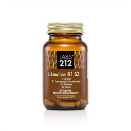 LABS212 L- Leucine B1 B3, 60 kaps. ->