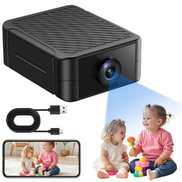 Kamera Ip Wifi Mini 4K Hd Monitorowanie