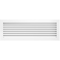 Kratka Kominkowa Fresh Biała 17x49 metalowa kominka wylotowa
