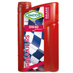 Yacco Galaxie RS 0W40 - syntetyczny olej silnikowy