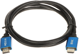 Kabel HDMI-1.5-V2.1 wtyki proste 1.5m v2.1