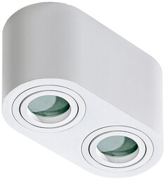 Azzardo Łazienkowa lampa sufitowa Brant AZ2816 2-punktowa metalowa