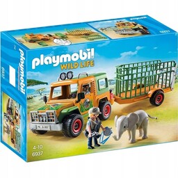 zestaw Playmobil 6937 Wild Life Terenówka rangera