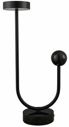 Aytm GRASIL Lampa Stołowa / Nocna Czarna -
