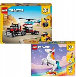Lego Creator 3 w 1 Ciężarówka z platformą