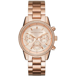 Zegarek MICHAEL KORS MK6357. Kwarcowy, Kolor różowy. Kobieta.