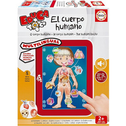 Educa - EducaTouch Junior. Ludzkie ciało. Elektroniczna gra