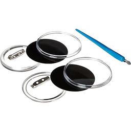 Tęczowe grawerowanie artystyczne guziki -