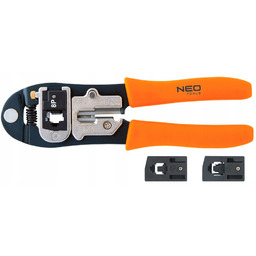 Neo 01-501 Szczypce do końc.tele.z 3 głowic. 4P