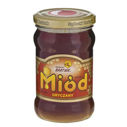 Bartnik miód gryczany w sloiku 370g