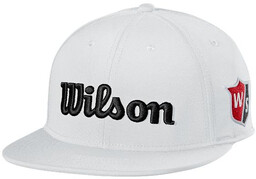 Czapka golfowa Wilson FLAT BRIM Junior (biała)