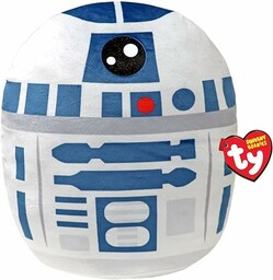 TY R2D2 Disney Star Wars Squish-A-Boos 10 cali,