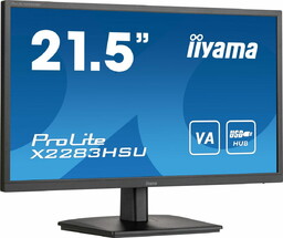 IIYAMA Monitor LED X2283HSU-B1 21,5 cala VA +