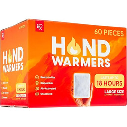 IRIS USA Hand Warmers, Large - 60 Individual