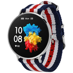 Smartwatch Garett Verona srebrny marina