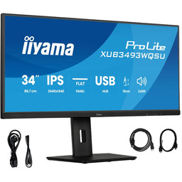 Monitor iiyama ProLite XUB3493WQSU-B6 34" UWQHD IPS LED