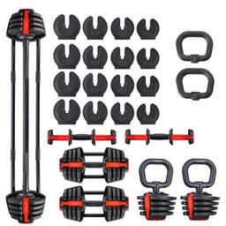 Zestaw hantli HMS SGR18 Pro Set 3w1 (2