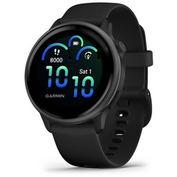 Zegarek sportowy Garmin Vivoactive 6 AMOLED 42mm Black