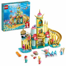 LEGO Disney Princess, klocki, Mała Syrenka, Podwodny pałac