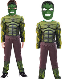WKS, AVENGERS HULK Strój kostium dla dzieci 122-128