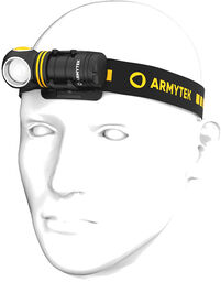 Latarka czołowa ARMYTEK Elf C1 black/white light