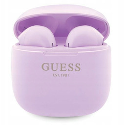 Słuchawki Bluetooth Guess GUTWST26PSU Tws stacja dokująca fioletowe