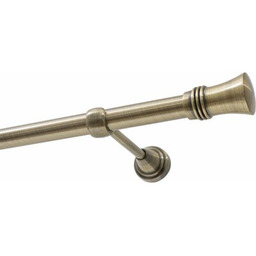 DECASTYL Karnisz Capri pojedynczy 160 cm Mosiądz Antyczny