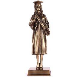 Figurka Studentka Absolwentka Uczennica Na Prezent