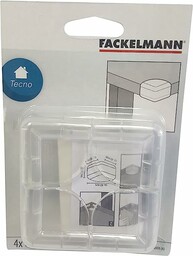 Fackelmann Ochrona narożników stołowych, tworzywo sztuczne, przezroczyste, 17