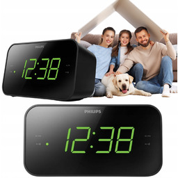 Cyfrowe radio-budzik Philips Fm TAR3306/12 sieciowo-bateryjne
