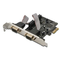 Digitus, Karta rozszerzeń (Kontroler) RS232 PCI Express, 2xDB9,