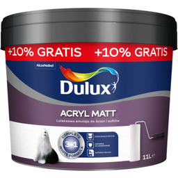 Farba lateksowa Acryl Matt 10 l + 10%