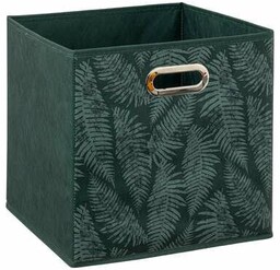 Pudełko do regału 31x31cm Herbier zielone