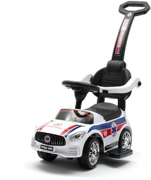 Baby Mix Odpychacz z dźwiękiem i prowadnicą Ambulans,