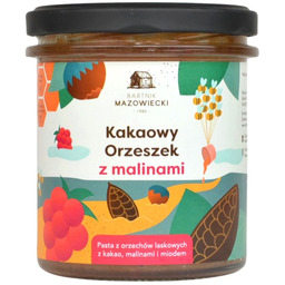 Kakaowy Orzeszek z malinami - pasta orzechowa /