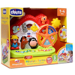 CHICCO Zabawka edukacyjna Bilingual ABC Mówiąca Farma 9604000130