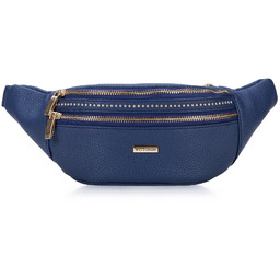 Damska torebka nerka z nitami