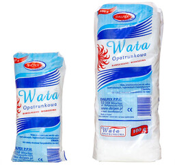 Dalpex Wata opatrunkowa, bawełniano - wiskozowa - 200g