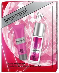 Bruno Banani, Pure Woman, Zestaw kosmetyków, 2 szt.