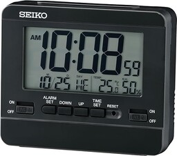 Seiko QXA799B zegar ścienny, brązowy