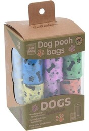 DOGS COLLECTION Woreczki na odchody Wielokolorowe (360 sztuk)