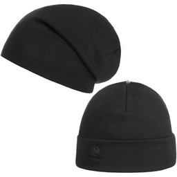 Classic Heavyweight Merino Beanie by BUFF, czarny, One