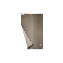 Zwoltex Ręcznik plażowy 100x160 Fouta Borga beżowy brązowy