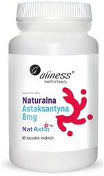 Aliness - Naturalna Astaksantyna Nat Axtin 8mg -