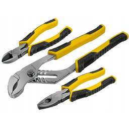 Stanley 74-471 zestaw szczypce kombinerki 3 sztuki