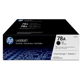 Hewlett-packard TONER HP 78A CE278AD Czarny DUAL Pack