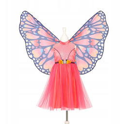 Kostium sukienka i skrzydła motyl Papillon 5-7 lat