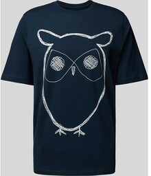 T-shirt z nadrukiem z motywem model ‘big owl’