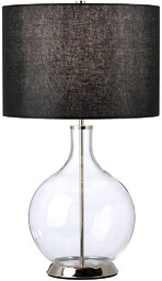ELSTEAD LIGHTING Lampa stołowa ORB ORB-CLEAR-PN-BLK oprawa